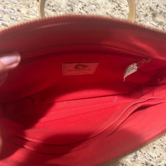 Texas Spartina 449 crossbody purse. AS IS BROKEN ZIPPER. Still a great bag! - Picture 7 of 7